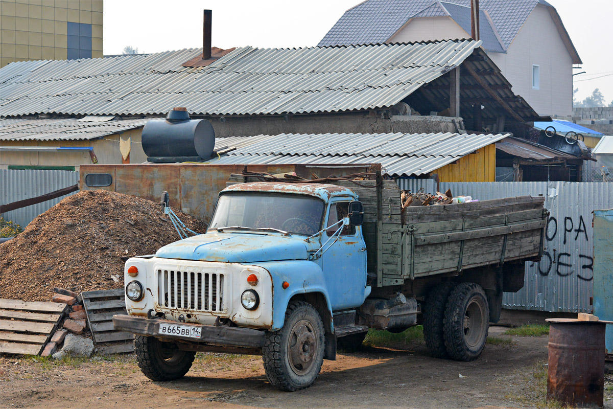 Саха (Якутия), № В 665 ВВ 14 — ГАЗ-53-12