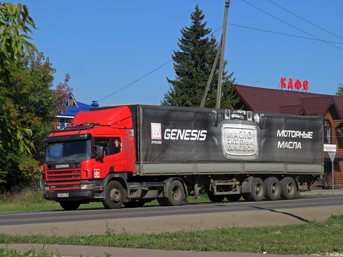 Пермский край, № У 244 УУ 59 — Scania ('2004) P340