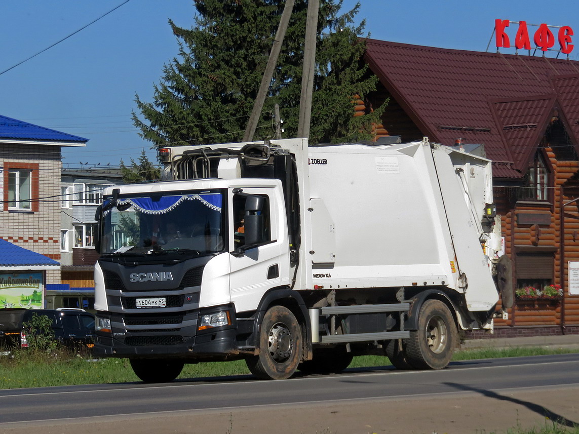 Кировская область, № А 604 РК 43 — Scania ('2011) P280