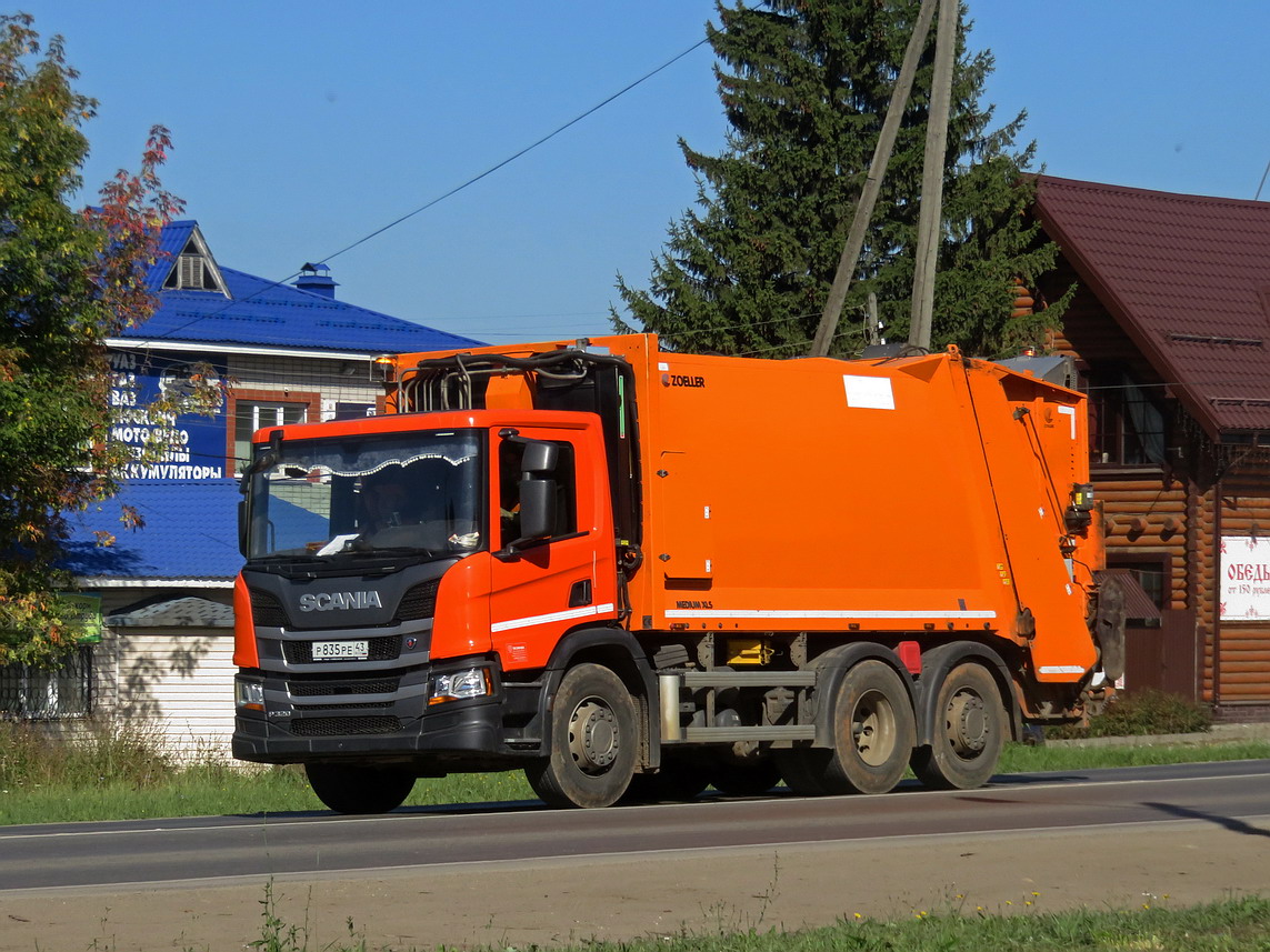 Кировская область, № Р 835 РЕ 43 — Scania ('2016) P320
