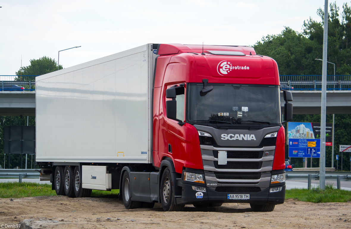 Киев, № АА 9518 ТМ — Scania ('2016) R450