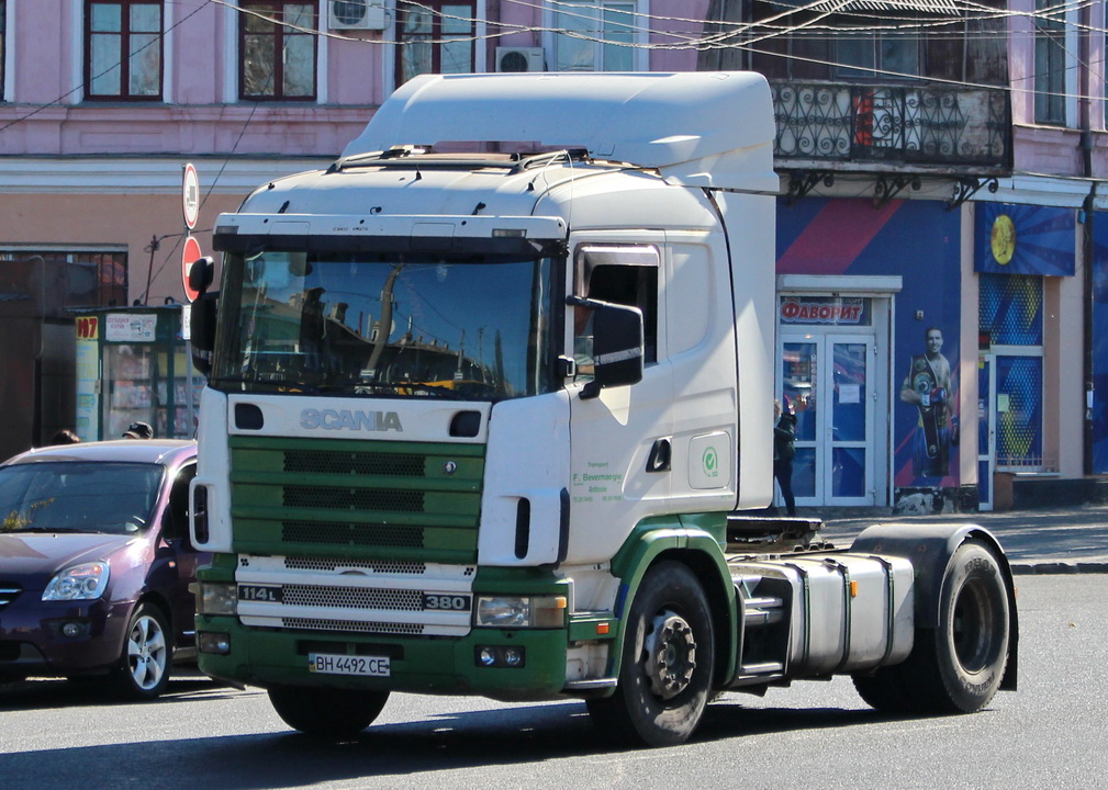 Одесская область, № ВН 4492 СЕ — Scania ('1996) R114L