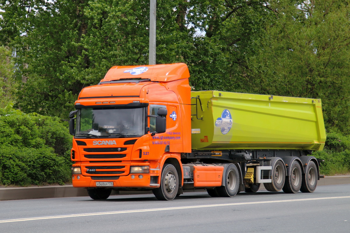 Санкт-Петербург, № 127 — Scania ('2011) P440