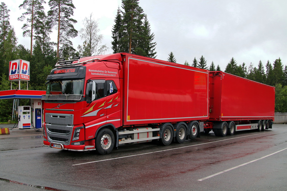Финляндия, № CJN-222 — Volvo ('2012) FH16.750