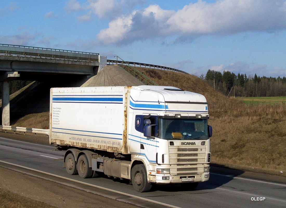 Брянская область, № Н 499 ВР 32 — Scania ('1996) R124L