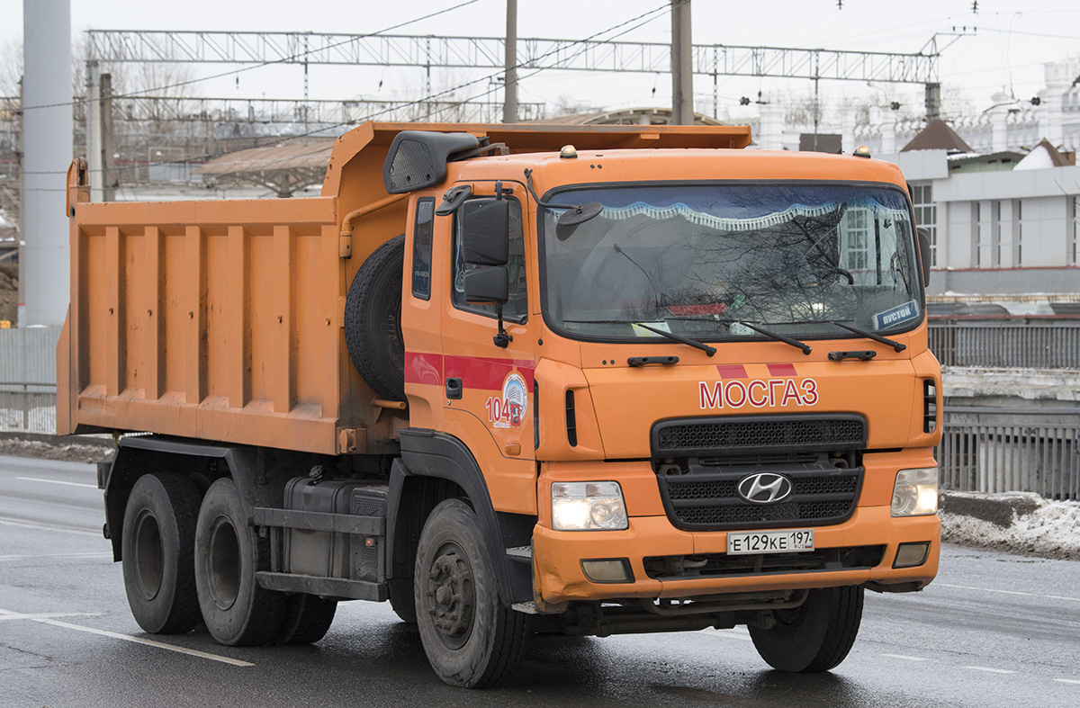 Москва, № Е 129 КЕ 197 — Hyundai Power Truck HD270