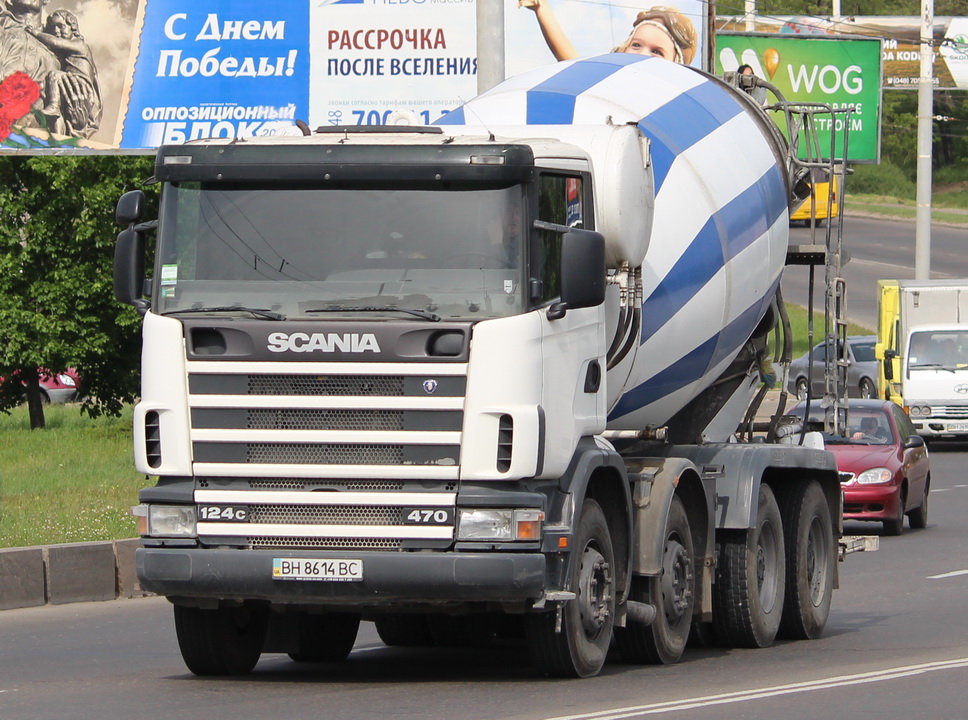 Одесская область, № ВН 8614 ВС — Scania ('1996) R124C