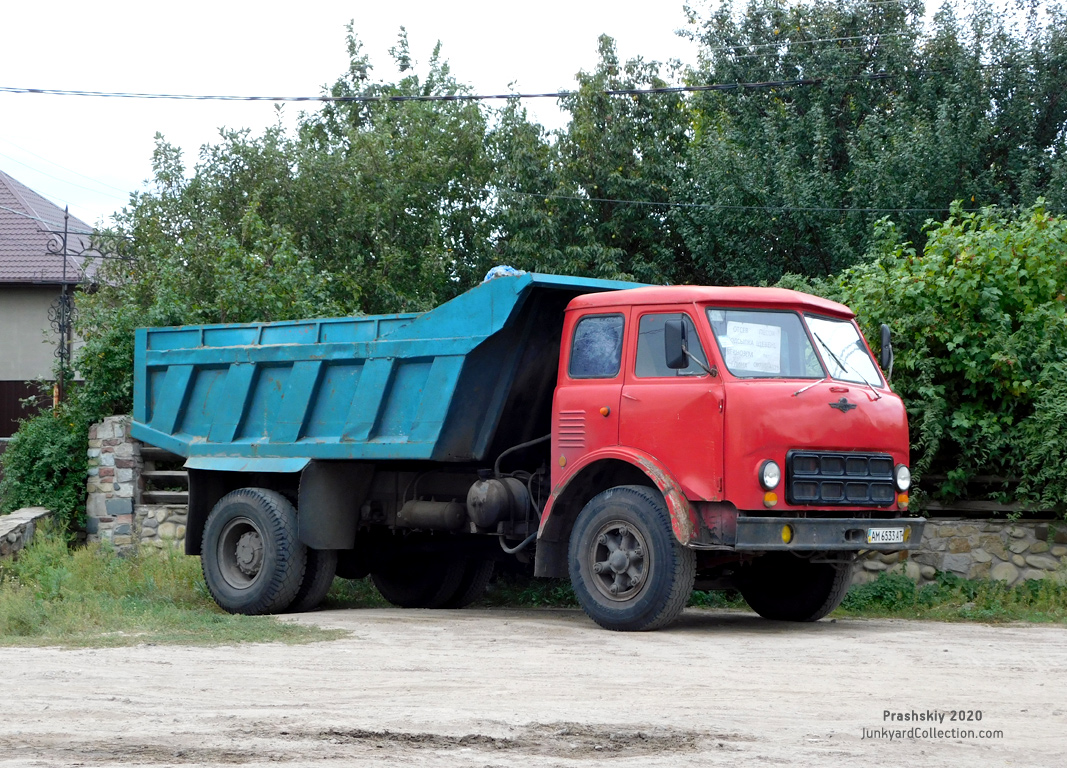Житомирская область, № АМ 6533 АТ — МАЗ-500 (общая модель)