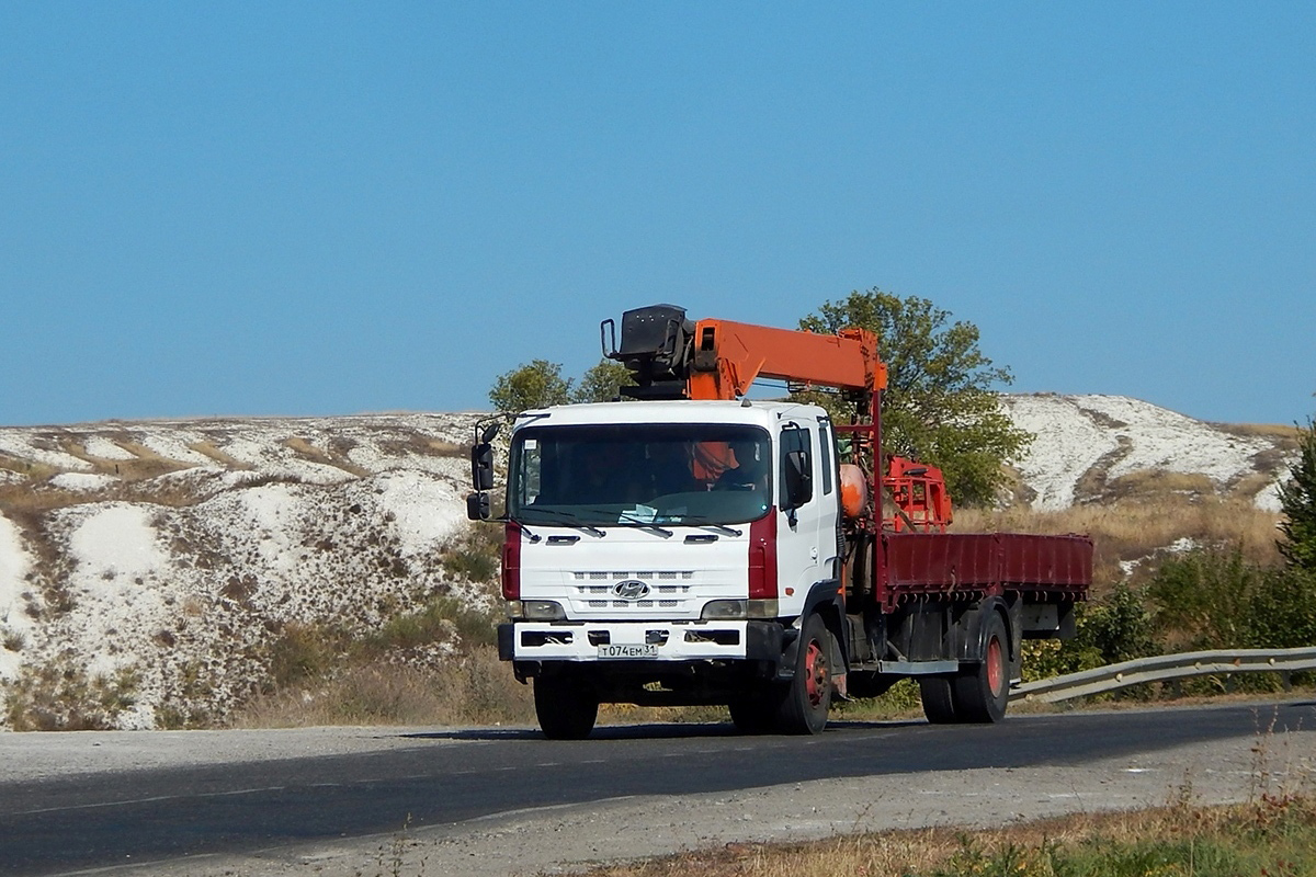 Белгородская область, № Т 074 ЕМ 31 — Hyundai Super Truck (общая модель)