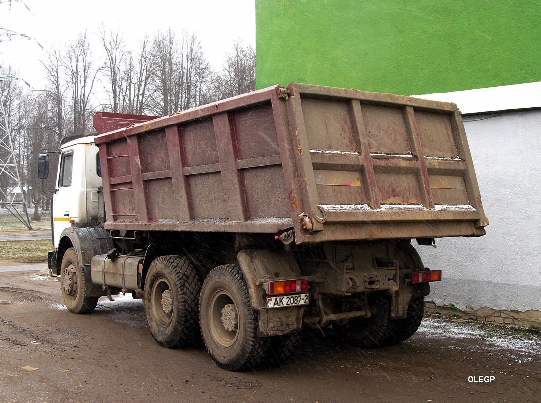 Витебская область, № АК 2087-2 — МАЗ-5516 (общая модель)