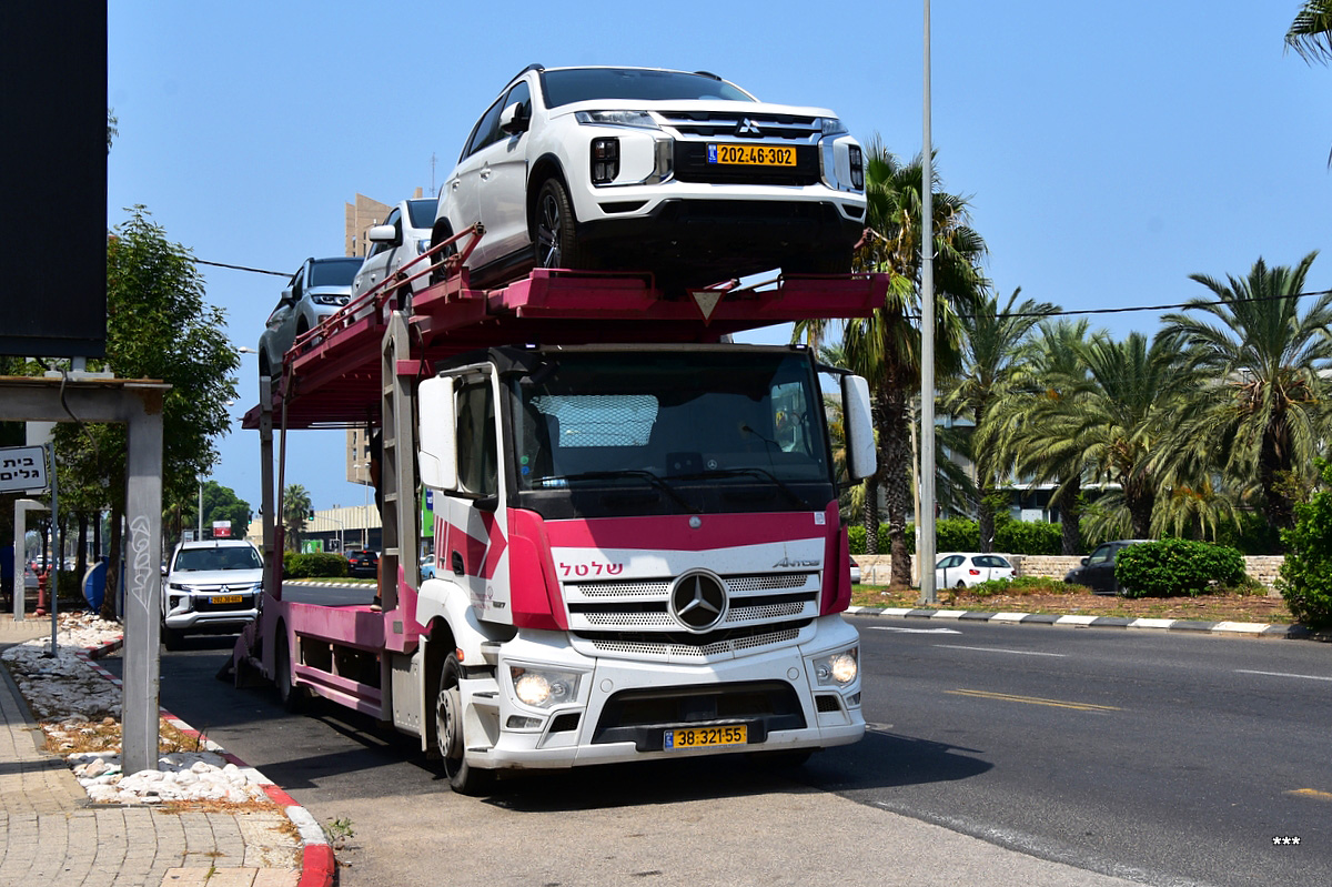 Израиль, № 38-321-55 — Mercedes-Benz Antos (общ.м)