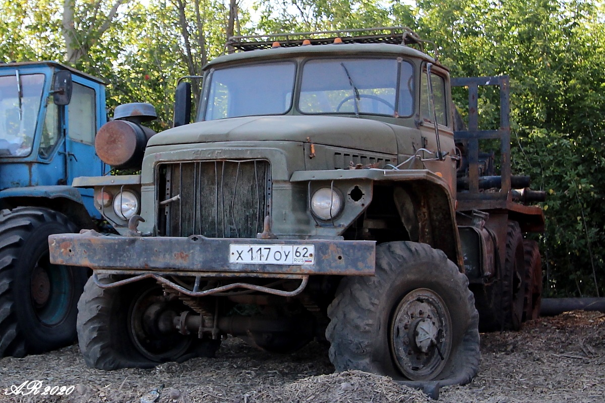 Тамбовская область, № Х 117 ОУ 62 — Урал-375 (общая модель)
