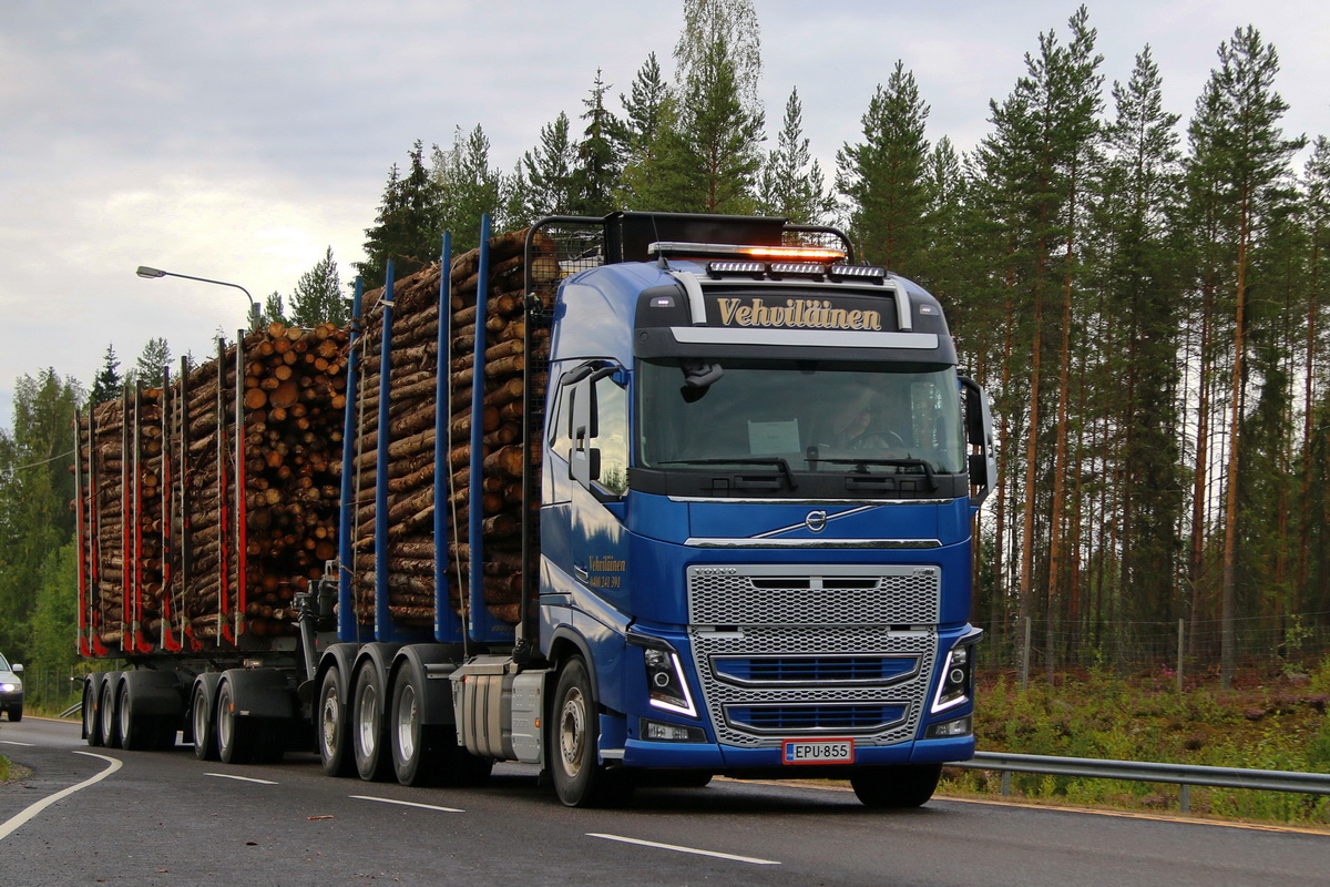 Финляндия, № EPU-855 — Volvo ('2012) FH-Series