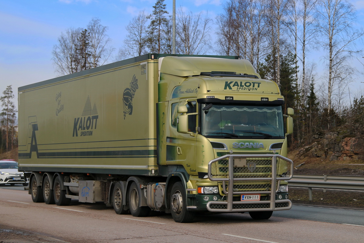 Финляндия, № VXN-111 — Scania ('2013) R500