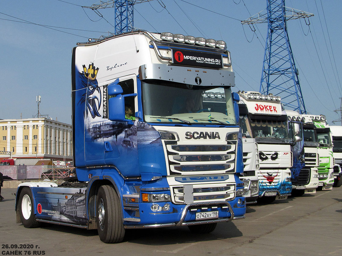 Санкт-Петербург, № О 742 АУ 198 — Scania ('2013) R440