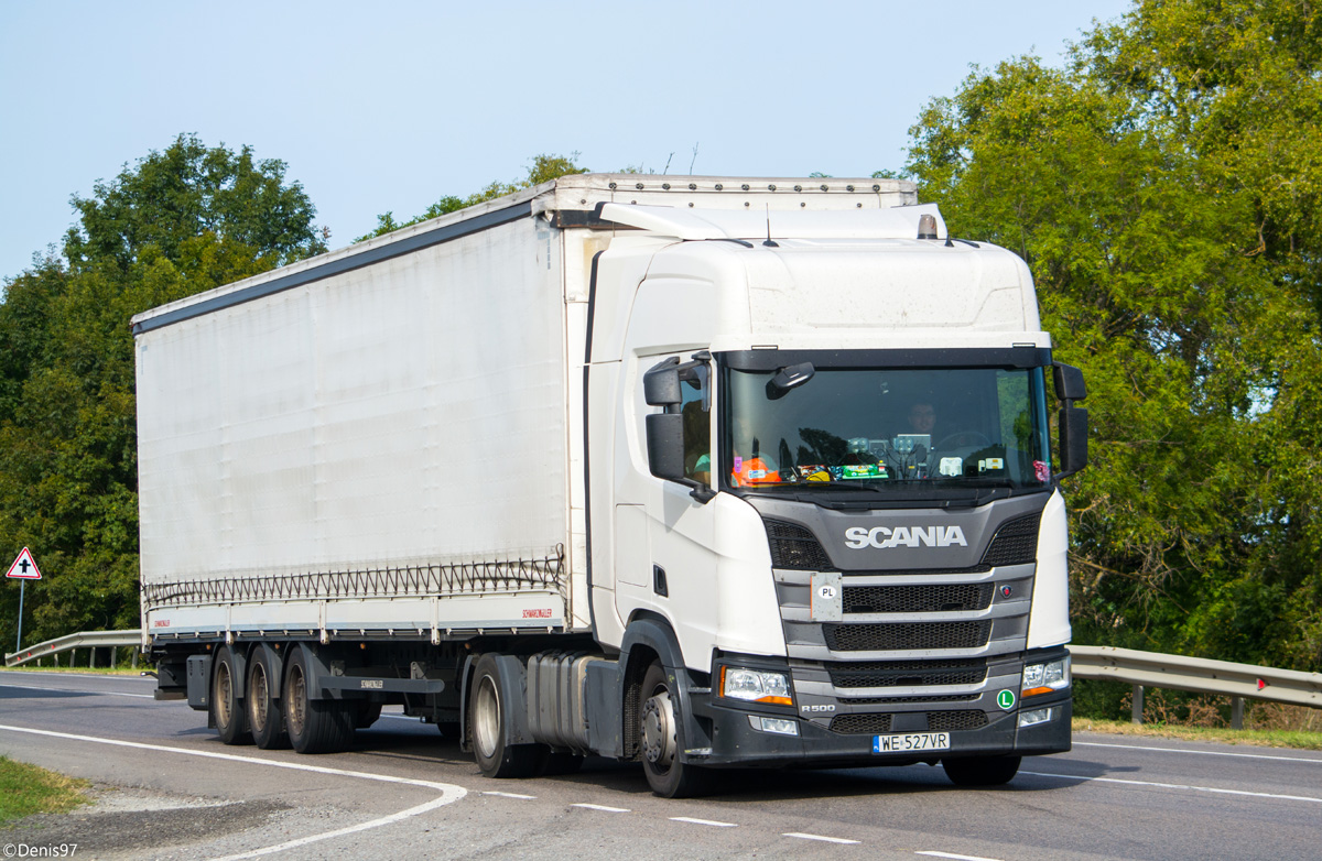 Польша, № WE 527VR — Scania ('2016) R500