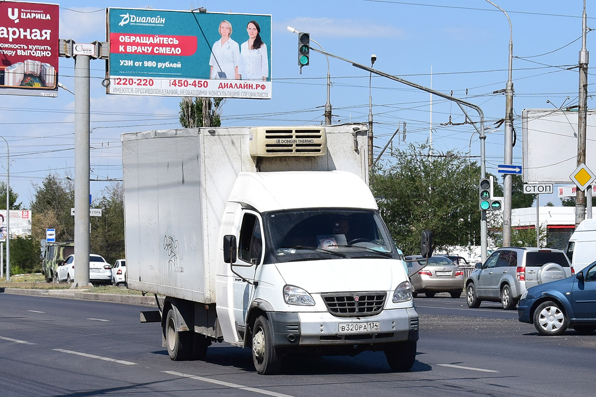 Волгоградская область, № В 320 РА 134 — ГАЗ-33106 