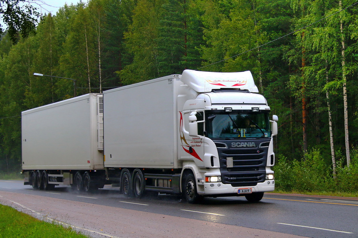Финляндия, № AJA-9 — Scania ('2009) R500