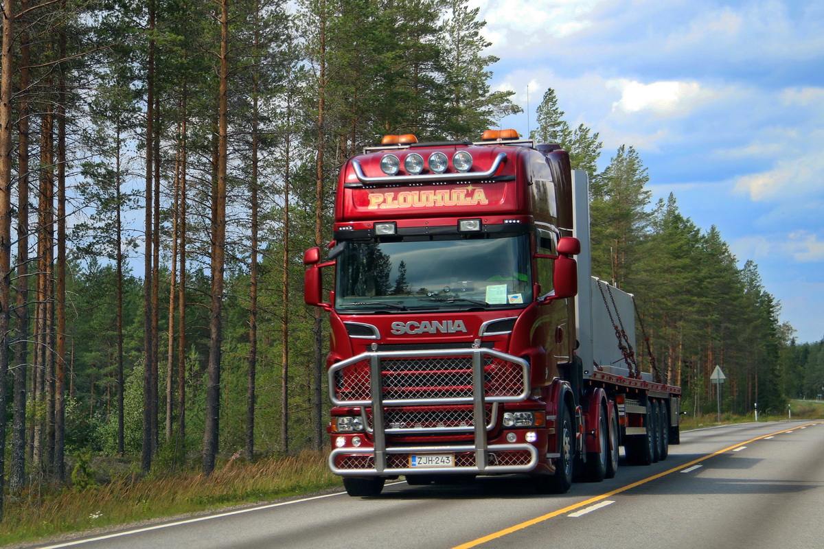 Финляндия, № ZJH-243 — Scania ('2009) R560