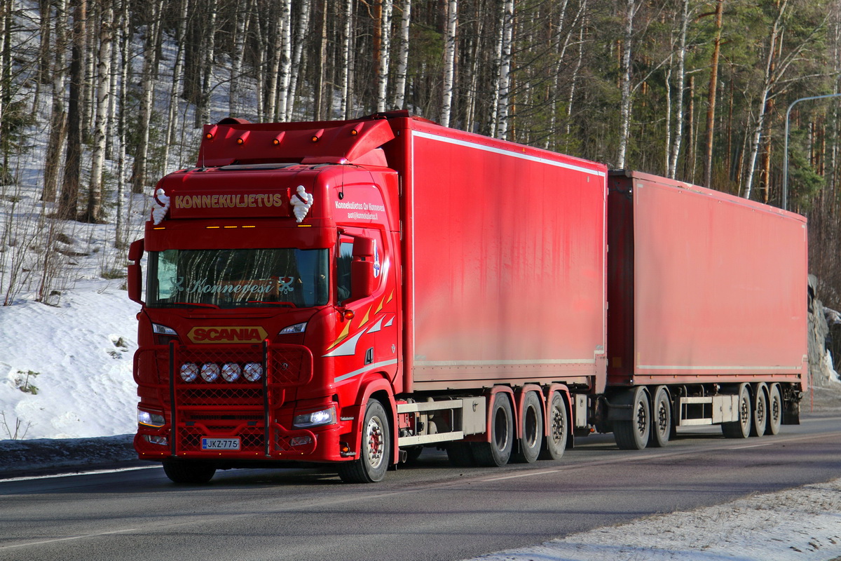 Финляндия, № JKZ-775 — Scania ('2016, общая модель)