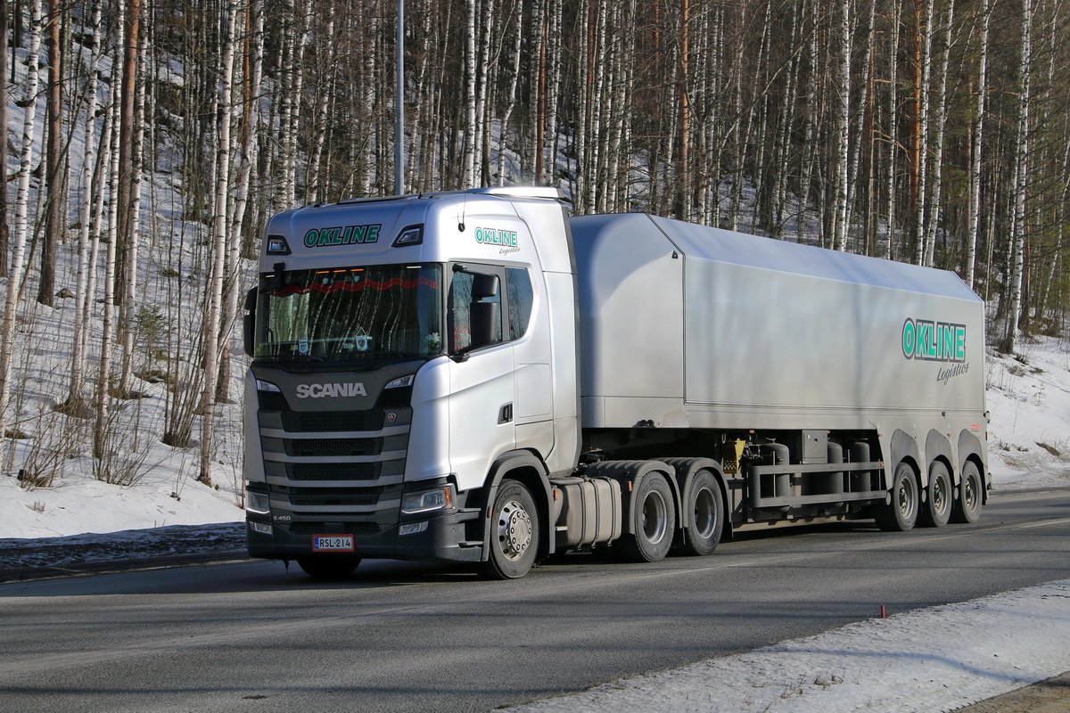 Финляндия, № RSL-214 — Scania ('2016) S450