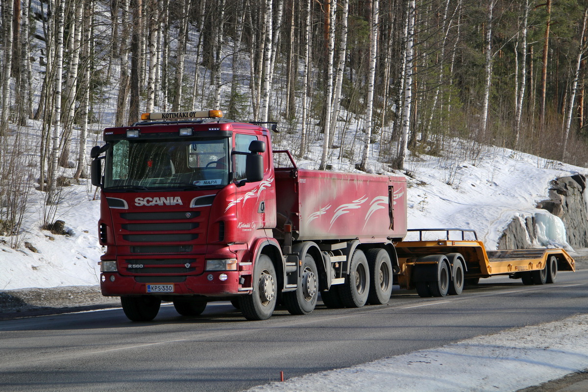 Финляндия, № KPS-330 — Scania ('2009) R560