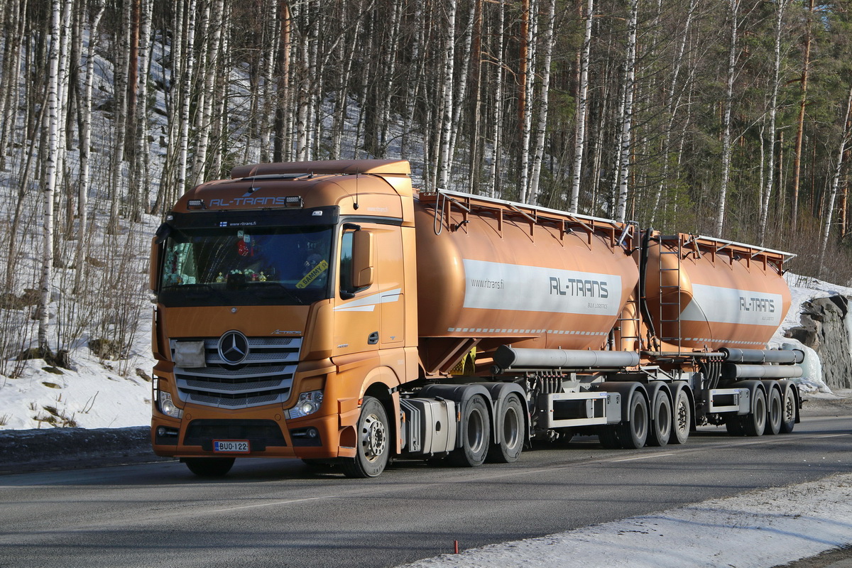 Финляндия, № BUO-122 — Mercedes-Benz Actros ('2011)