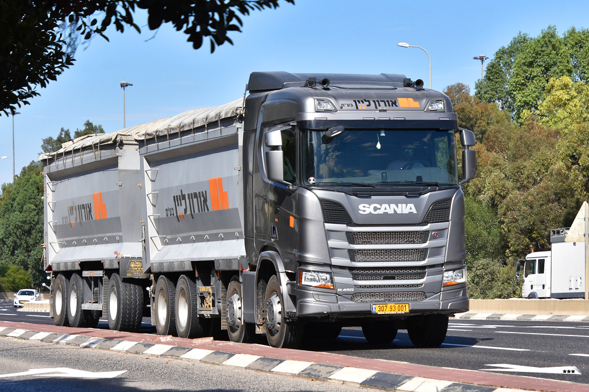 Израиль, № 307-93-001 — Scania ('2016) R450