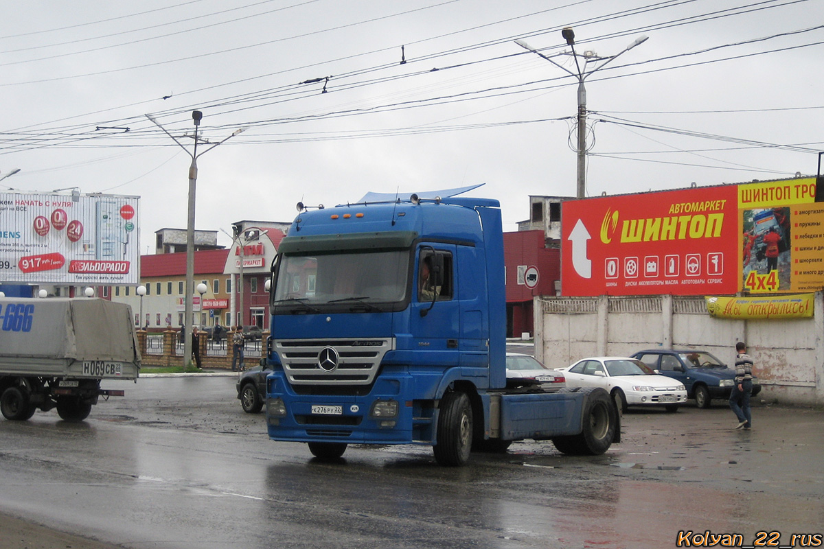 Алтайский край, № К 276 РУ 22 — Mercedes-Benz Actros ('2003) 1844