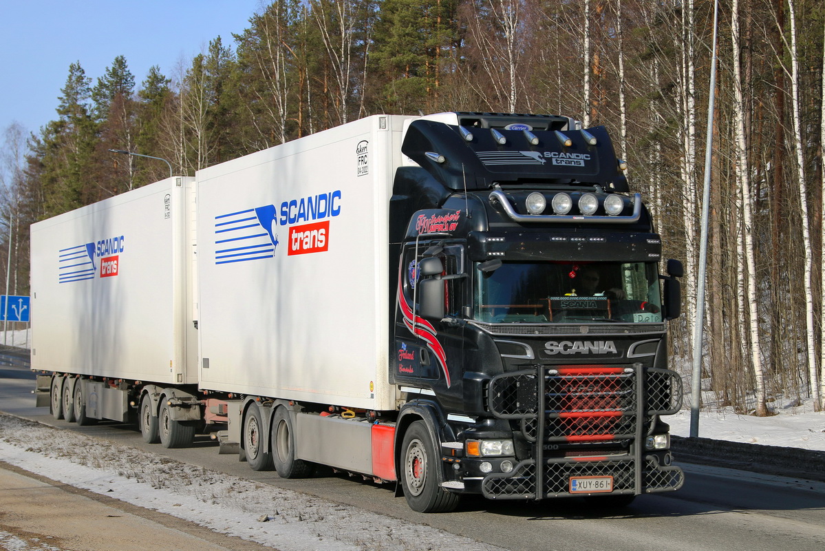 Финляндия, № XUY-861 — Scania ('2009) R500