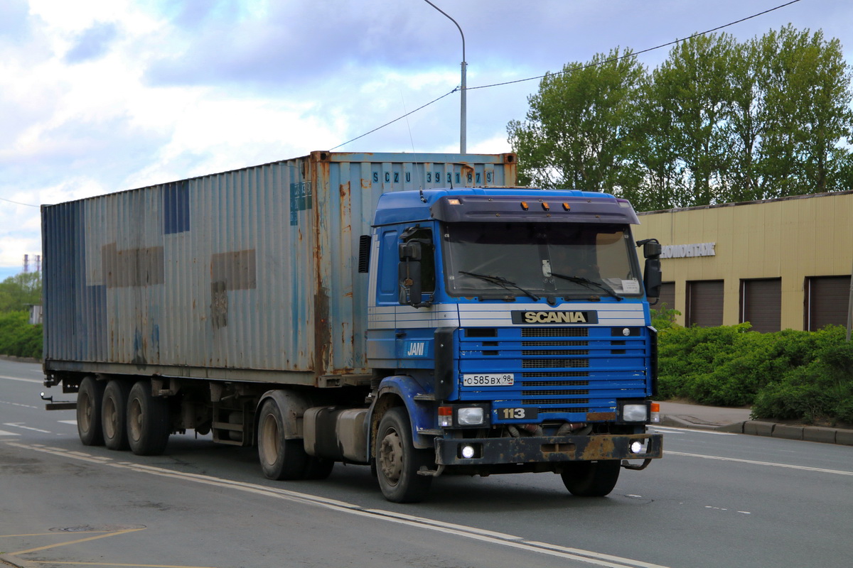 Санкт-Петербург, № О 585 ВХ 98 — Scania (II) R113M