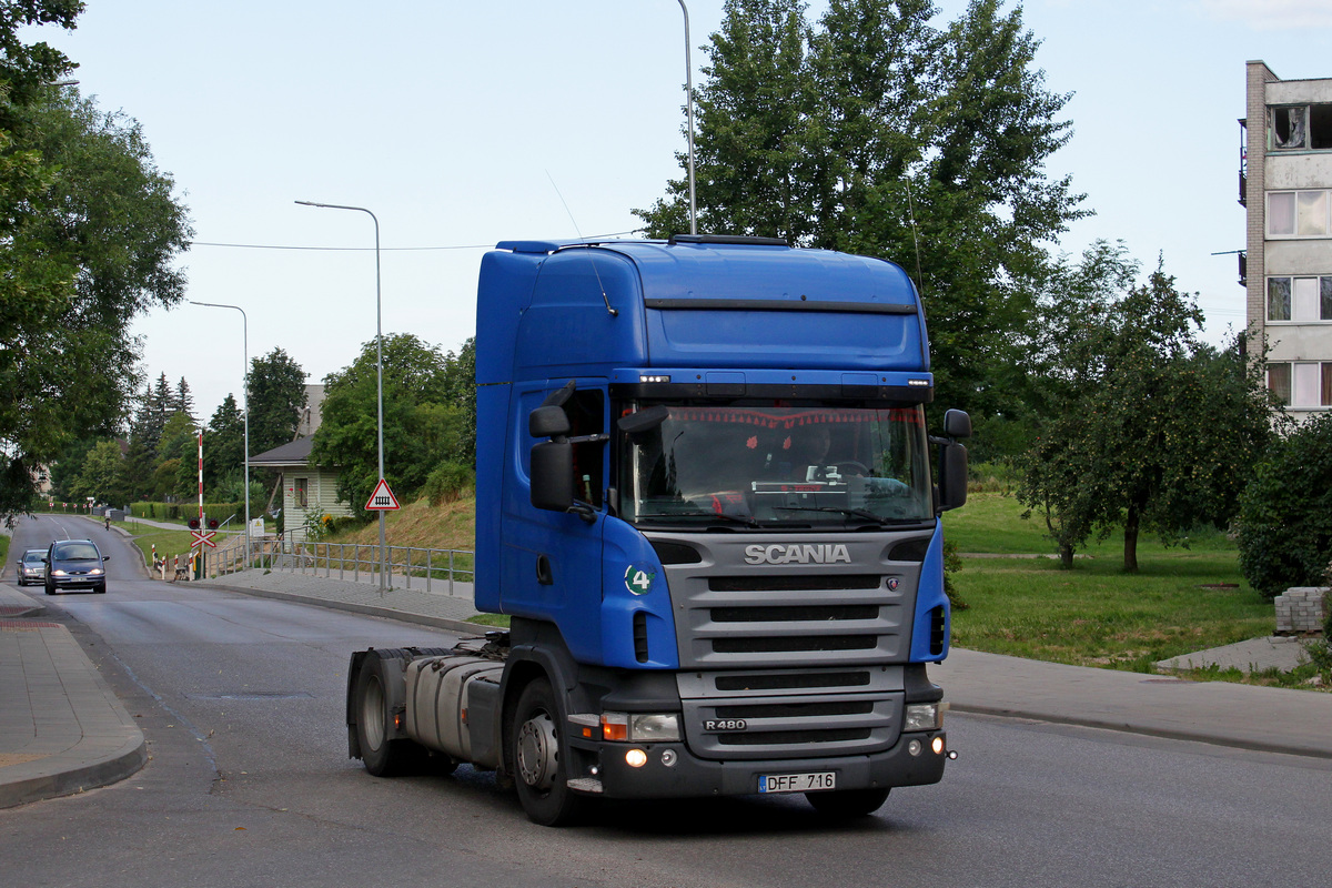 Литва, № DFF 716 — Scania ('2004) R480