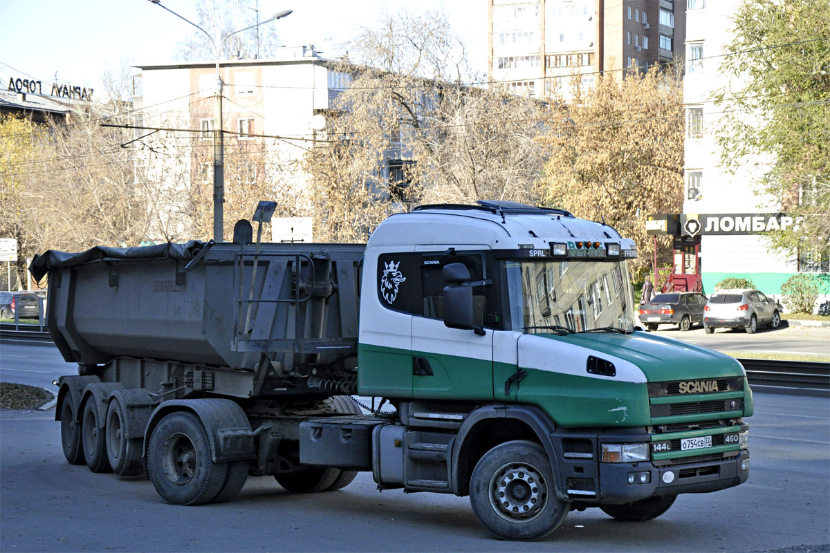 Алтайский край, № О 754 СВ 22 — Scania ('1996) T-Series 144L