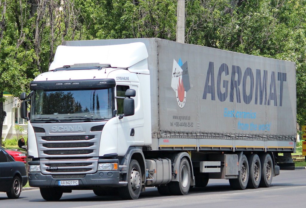 Киев, № АА 8427 РС — Scania ('2013) G400