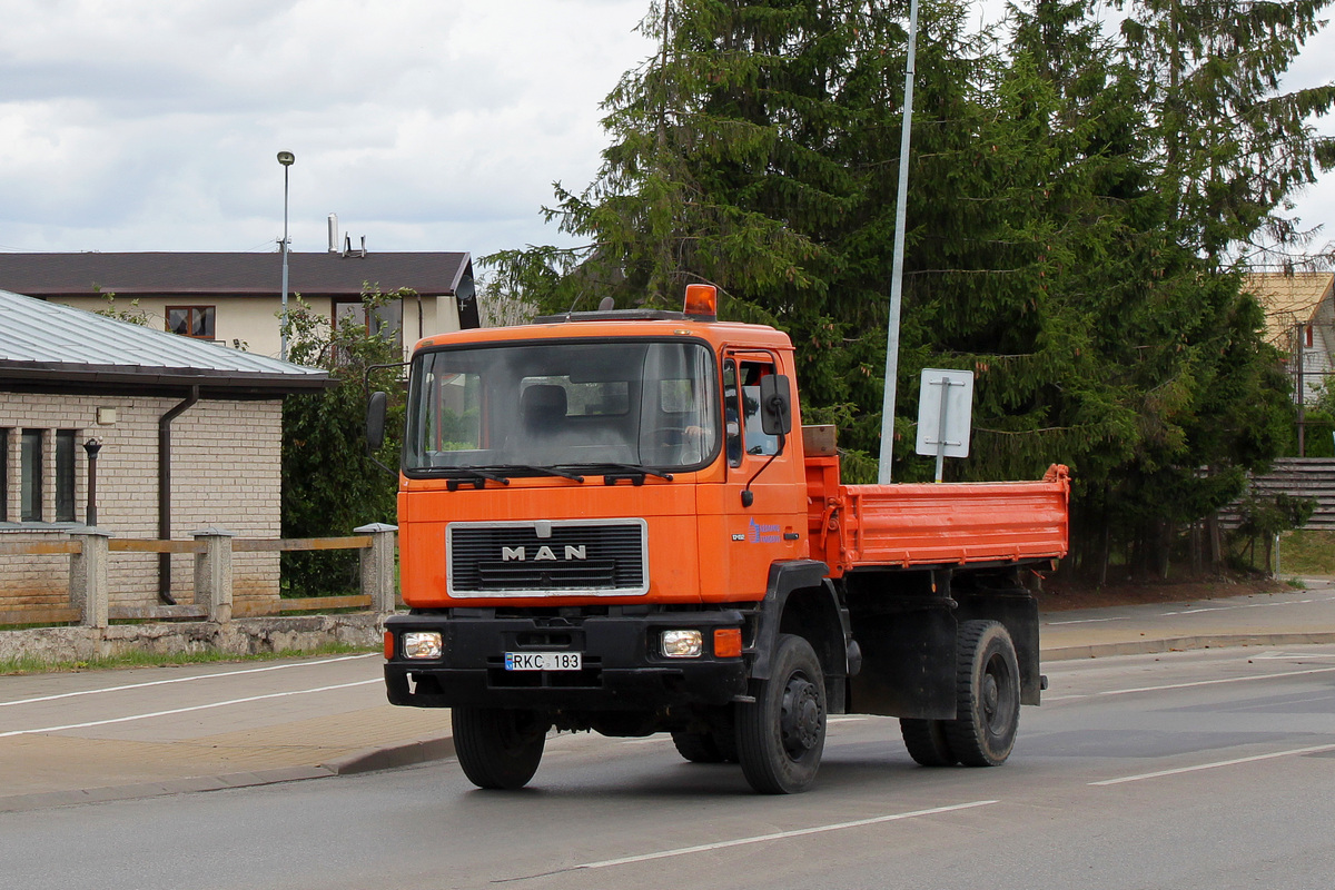 Литва, № RKC 183 — MAN M90 (общая модель)