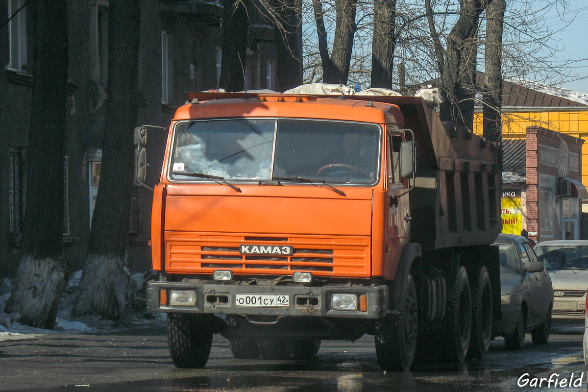 Кемеровская область, № О 001 СУ 42 — КамАЗ-5511