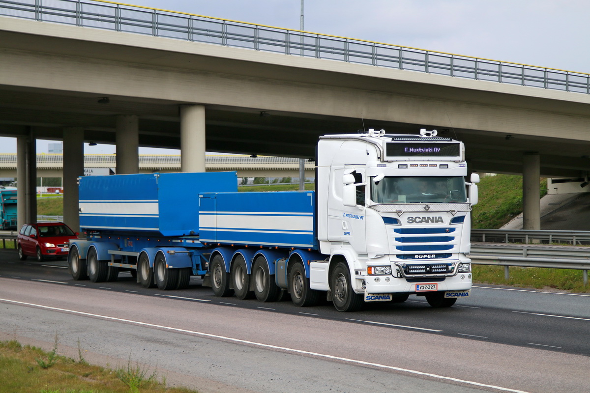 Финляндия, № VXZ-327 — Scania ('2013) R730