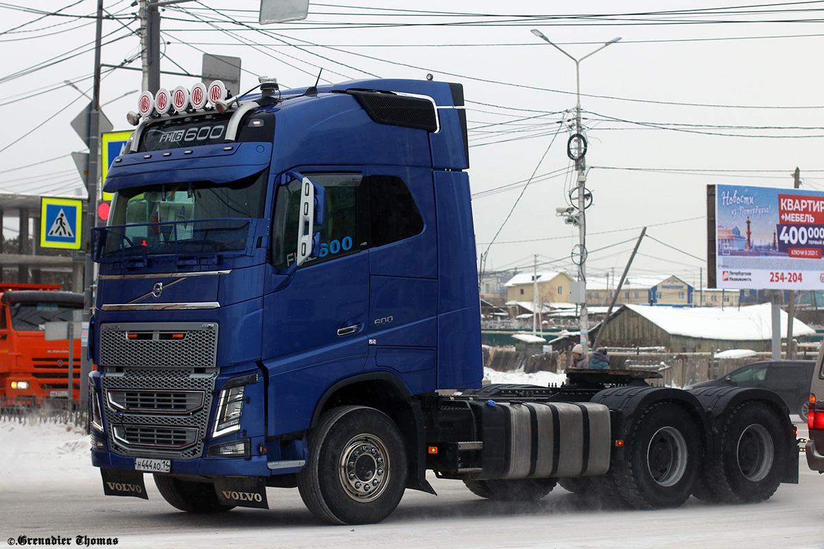 Саха (Якутия), № Н 444 АО 14 — Volvo ('2012) FH16.600