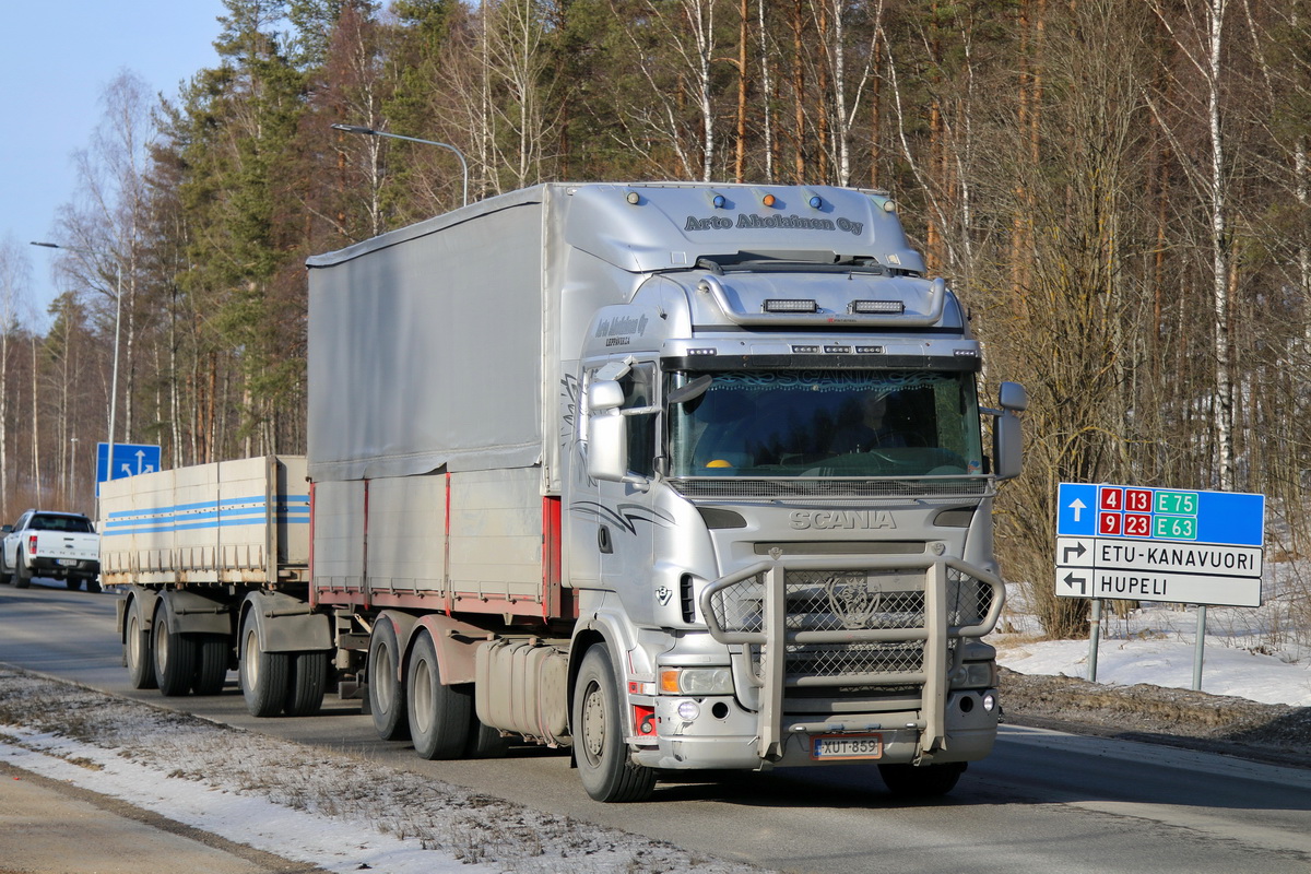 Финляндия, № XUT-859 — Scania ('2004, общая модель)