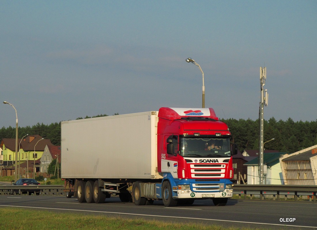 Брянская область, № М 363 ОС 32 — Scania ('2004) R420