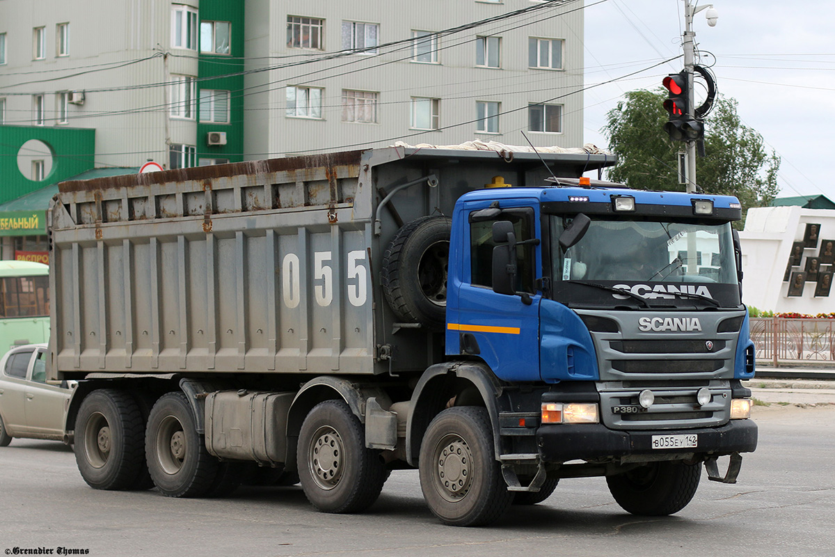 Саха (Якутия), № В 055 ЕУ 142 — Scania ('2011) P400