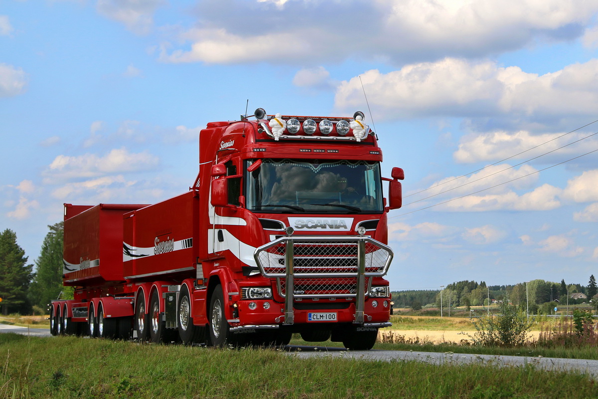 Финляндия, № CLM-100 — Scania ('2013) R580