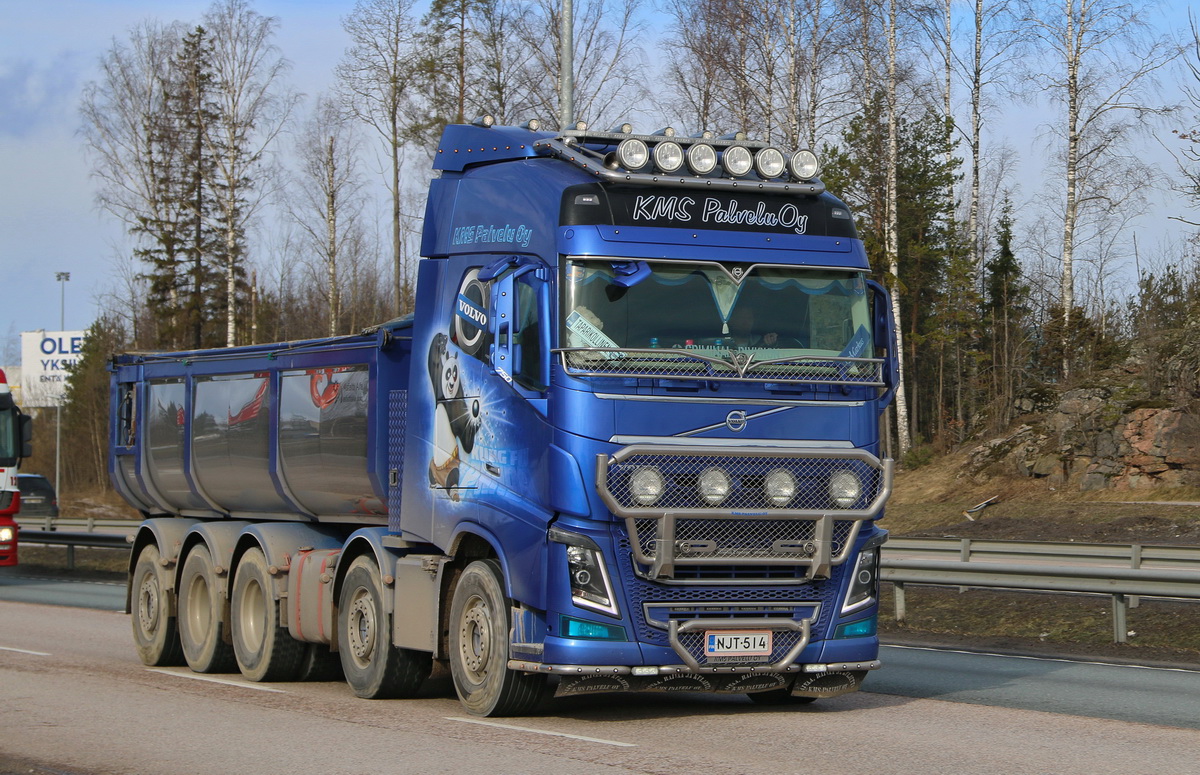 Финляндия, № NJT-514 — Volvo ('2012) FH16.750
