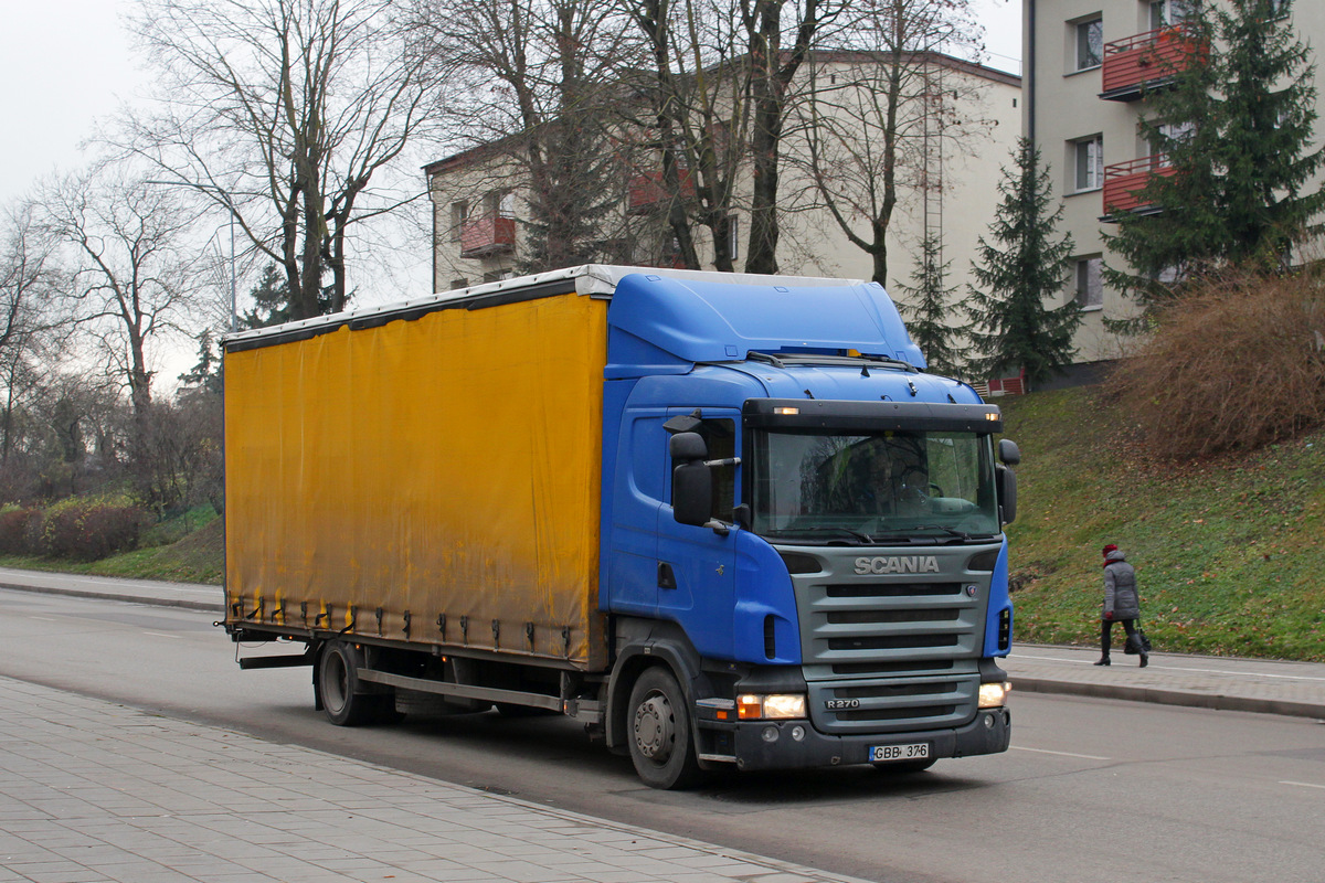 Литва, № GBB 376 — Scania ('2004, общая модель)