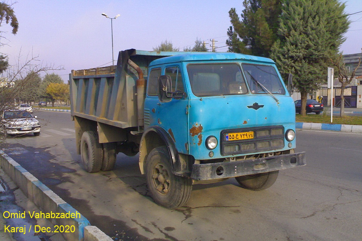 Иран, № 55 E 729 78 — МАЗ-503А