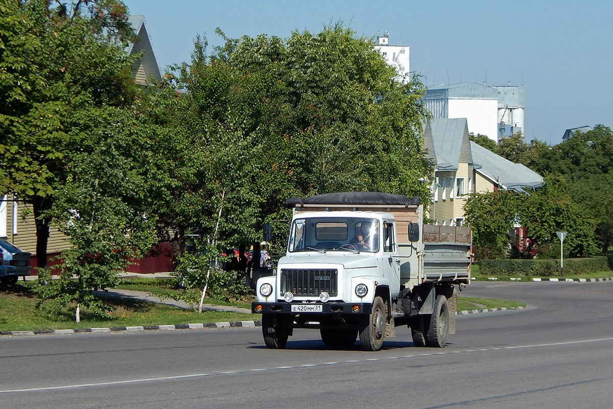Белгородская область, № Е 420 ММ 31 — ГАЗ-3307