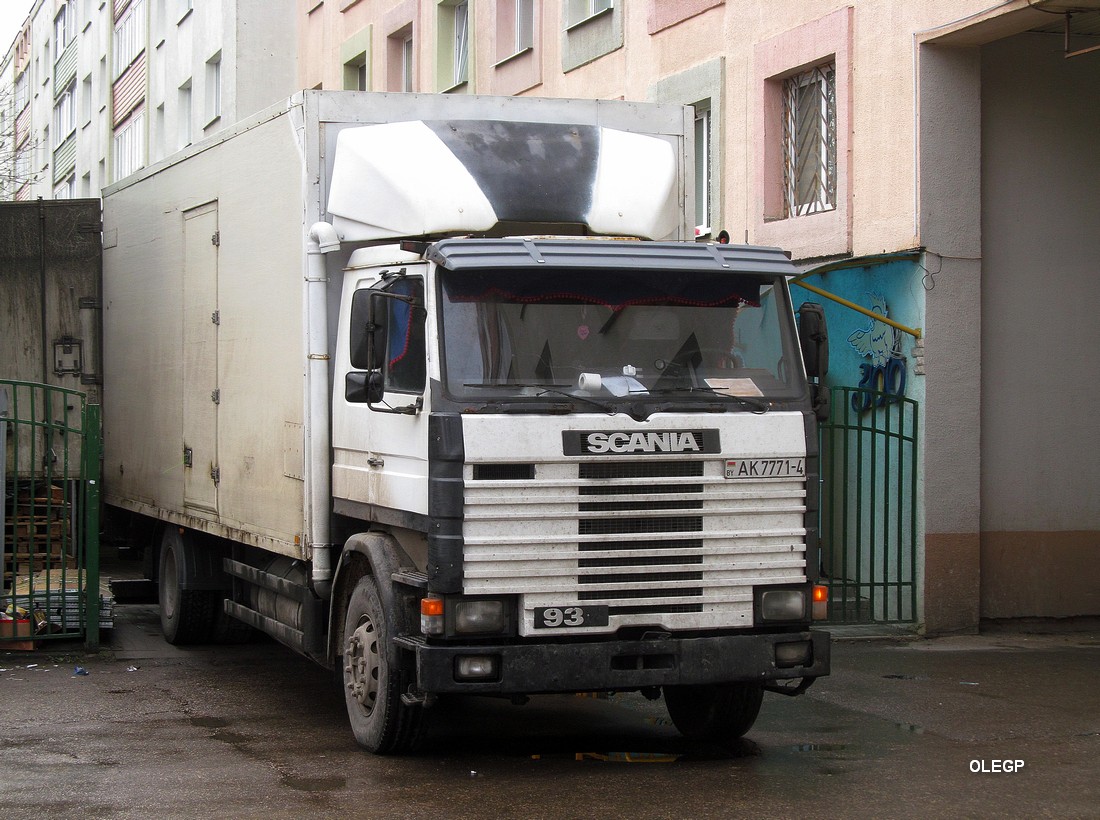 Гродненская область, № АК 7771-4 — Scania (II) R93H