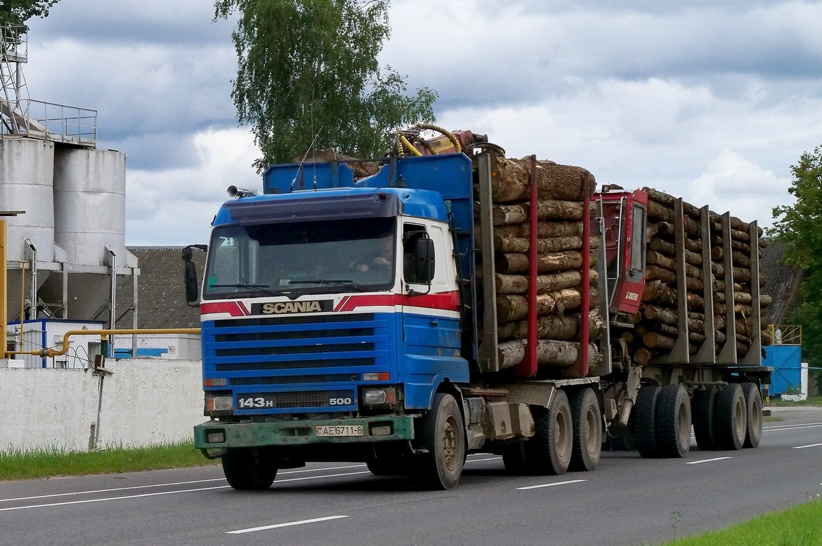 Могилёвская область, № АЕ 6711-6 — Scania (III) R143H