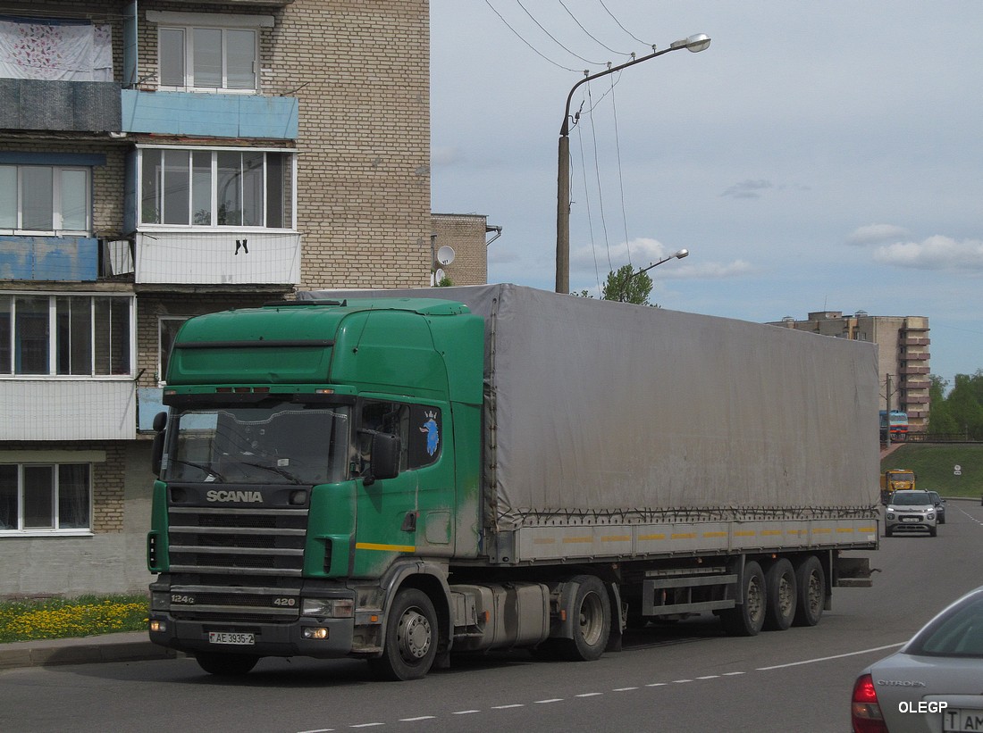 Витебская область, № АЕ 3935-2 — Scania ('1996) R124G