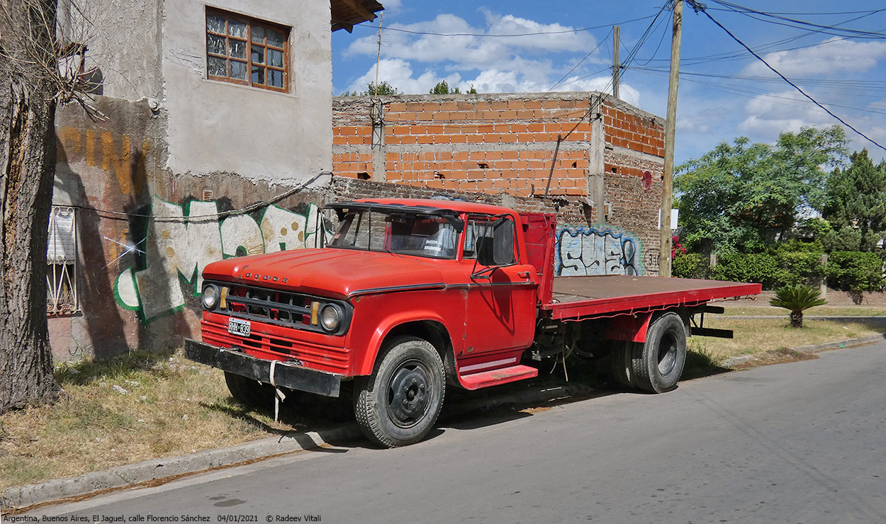 Аргентина, № RHH 839 — Dodge (общая модель)